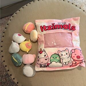 Pink Stuffed Animal Set